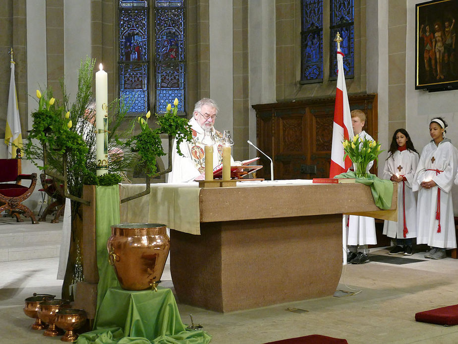 Lumen Christi - Auferstehungsmesse in St. Crescentius (Foto: Karl-Franz Thiede)